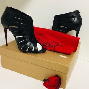 Christian louboutin booties